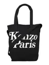 Kenzo Paris Tote Bag In Black