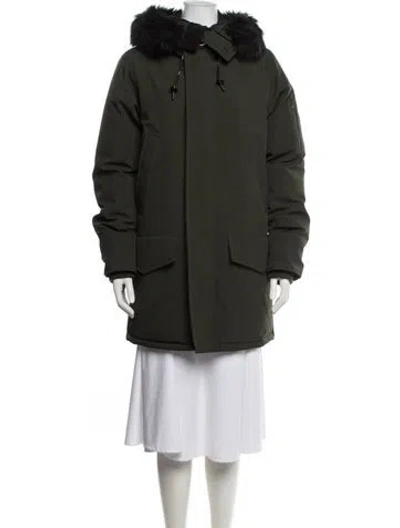 Pre-owned Kenzo Parka In Green