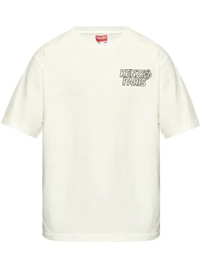 KENZO PAS DE MER COTTON T-SHIRT