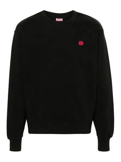 KENZO PATCH COTTON SWEATSHIRT