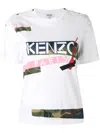 Kenzo Patch Print T-shirt In Multi