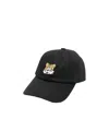 Kenzo Embroidered-motif Cap In Black