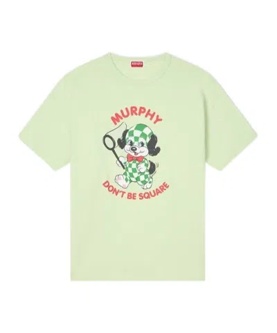 Kenzo ' Cartoon' T-shirt In Cotton In Green