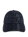 Kenzo Patterned Cap In Blue
