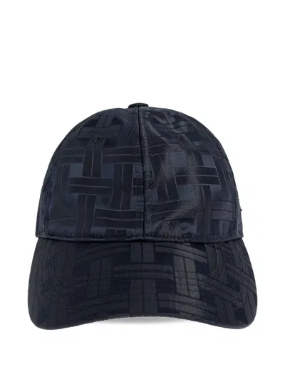 Kenzo Patterned Cap In Blue