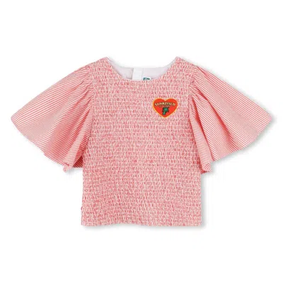 Kenzo Patterned Top In Pink