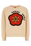 Kenzo Cotton Crew Neck Sweatshirt With Graphic Print