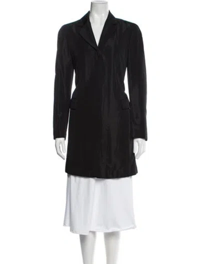 Pre-owned Kenzo Peacoat In Gray