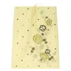 Kenzo Peonies Embroidered Drawstring Skirt In Yellow