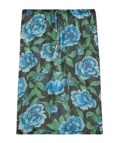 KENZO 'KENZO PEONIES' SKIRT
