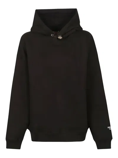 KENZO PIN-DETAIL HOODIE