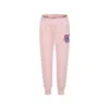 Kenzo Pink Trousers For Girl With K Flower In Pink