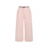 Kenzo Belt-loop Casual Pants In Pink