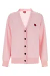 Kenzo Boke Flower Embroidered Buttoned Cardigan