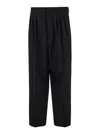 Kenzo Black Pants With Pences In Black
