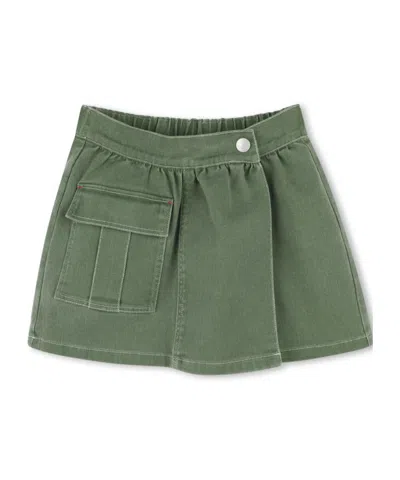 Kenzo Pleated Culottes In Green