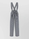 Kenzo Cotton Trousers In Grey