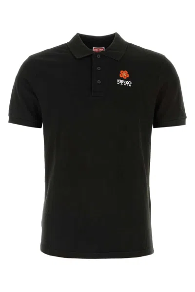 Kenzo Logo Embroidered Short In Black