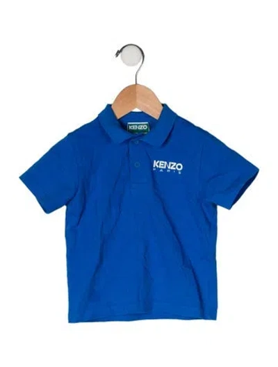 Pre-owned Kenzo Babies' Polo Shirt In Blue