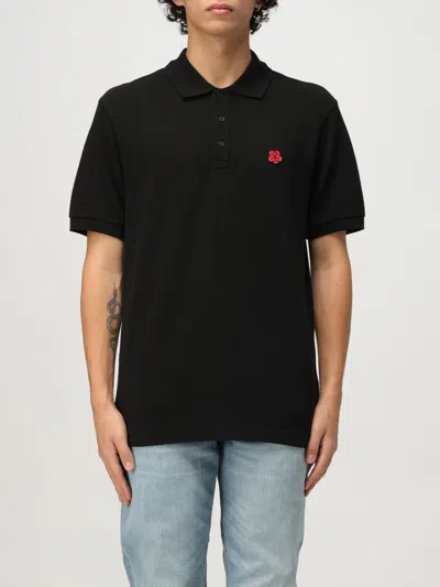 KENZO POLO SHIRT KENZO MEN COLOR BLACK,H22365002