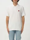 Kenzo "boke Flower" Polo Shirt In White