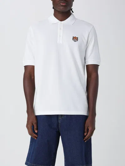 KENZO POLO SHIRT KENZO MEN COLOR WHITE,H22615001