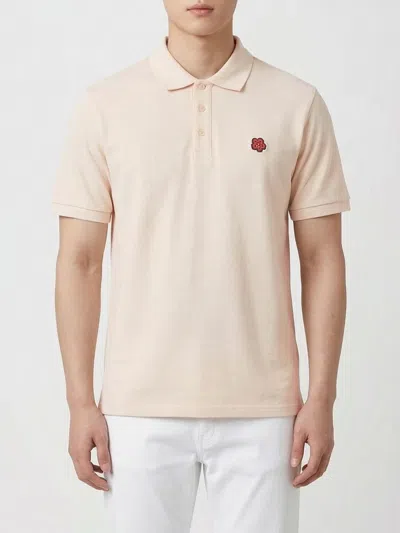 Kenzo Polo Shirt Men  In Pink