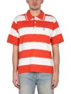 Kenzo Embroidered Cotton Oversize Polo Shirt