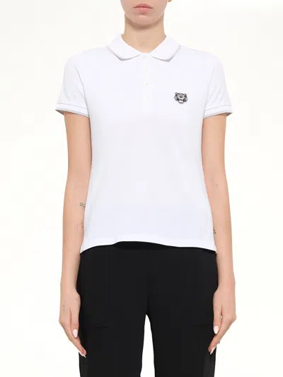 Kenzo Polo In White