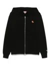 Kenzo Men's Boke Flower Full Zip Hoodie In Black