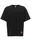 Kenzo Pop Embroidered Oversized T-shirt In Black