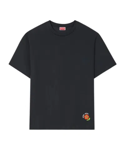 KENZO KENZO POP-EMBROIDERED OVERSIZED T-SHIRT