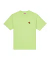 Kenzo ' Pop' Embroidered T-shirt In Cotton In Green