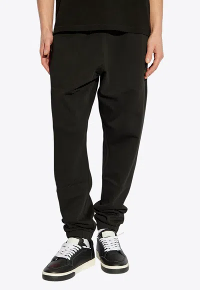 Kenzo Pop Embroidered Track Trousers In Black