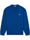 Kenzo Pop Sweater In Merino Wool In Blue