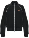 Kenzo Pop Track Jacket In 99j Black