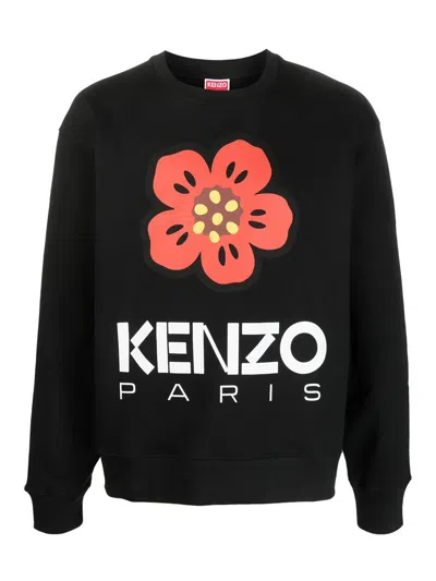 KENZO SUÉTER CUELLO REDONDO - NEGRO