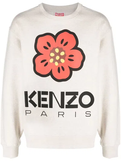 KENZO POPPY COTTON SWEATSHIRT