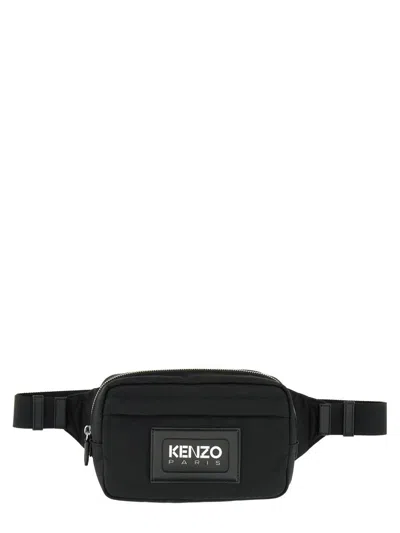 Kenzo Pouch "graphy" In Black