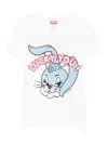 Kenzo Print T-shirt In White