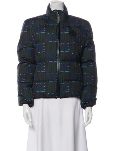 Pre-owned Kenzo Printed Down Jacket In Multi