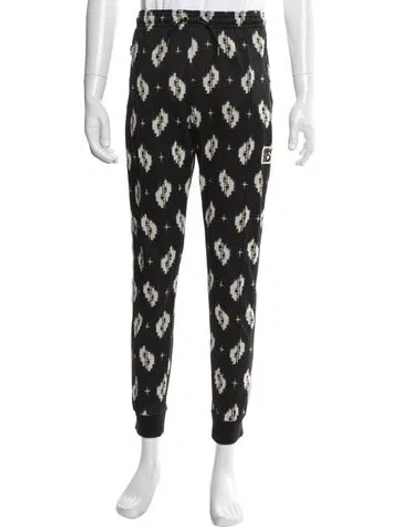Pre-owned Kenzo Printed Joggers In Black