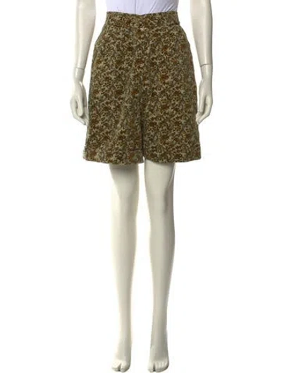 Pre-owned Kenzo Printed Knee-length Shorts In Multi