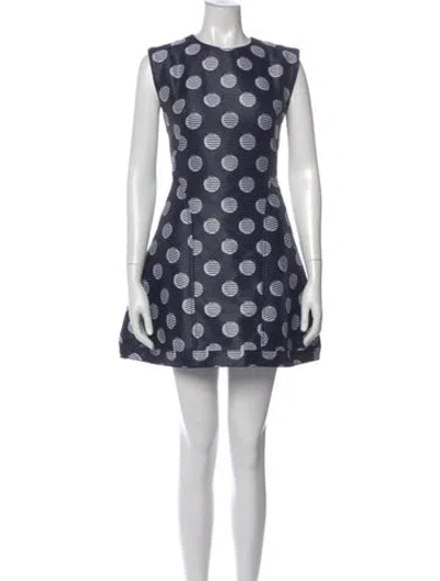 Pre-owned Kenzo Printed Mini Dress In Multi