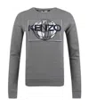 Kenzo Printed Pattern Sweater In Gray
