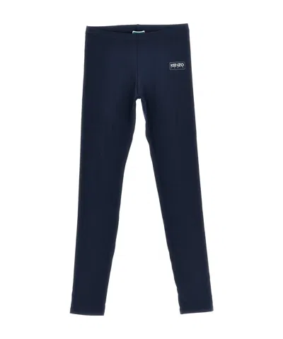 Kenzo Printed Tights In Black
