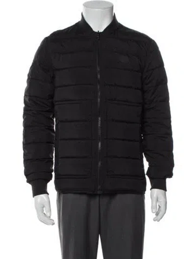 Pre-owned Kenzo Puffer Coat In Black