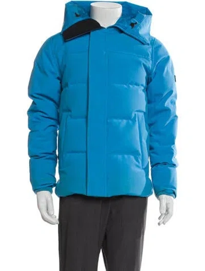 Pre-owned Kenzo Puffer Coat In Blue