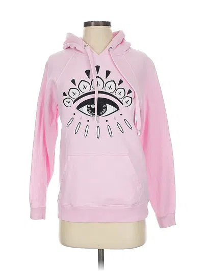 Pre-owned Kenzo Pullover Hoodie In Burgundy