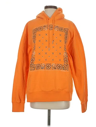Pre-owned Kenzo Pullover Hoodie In Orange
